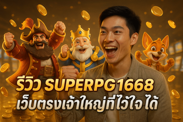 รีวิว SUPERPG1668 เว็บตรงเจ้าใหญ่ที่ไว้ใจได้